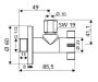 Schell 4Wing szabályozható sarokszelep 053930699