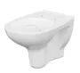 Grohe beépíthető WC-tartály szett króm nyomólappal + Cersanit Arteco perem nélküli fali WC, ülőkével