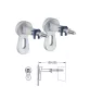 Grohe Rapid SL WC-tartály szett króm nyomólappal és Balneo Luxa Rimless fali WC SoftClose ülőkével– SET-FGR-202511201600