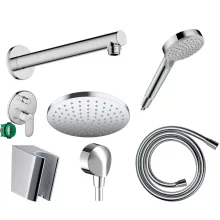   Hansgrohe Vernis Blend 2 funkciós zuhanyrendszer csomag egykaros rejtett csapteleppel króm