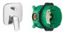 Hansgrohe Logis 2 funkciós zuhanyrendszer csomag egykaros rejtett csapteleppel króm