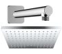 Hansgrohe DouTurn E 2 funkciós zuhanyrendszer csomag egykaros rejtett csapteleppel króm