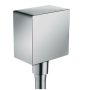 Hansgrohe DouTurn E 2 funkciós zuhanyrendszer csomag egykaros rejtett csapteleppel króm