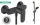 Hansgrohe Vernis Blend egykaros zuhanycsaptelep + Pulsify Select S zuhanyszett, matt fekete
