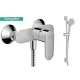 Hansgrohe Vernis Blend egykaros zuhanycsaptelep + Vernis Blend Zuhanyszettel, króm