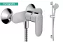 Hansgrohe Vernis Blend egykaros zuhanycsaptelep + Vernis Blend Zuhanyszettel, króm