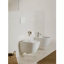   Roca Ona perem nélküli porcelán kerámia fali WC csésze lecsapódásgátló ülőkével