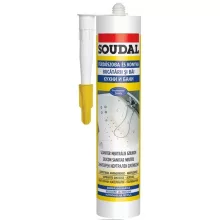 Soudal neutrális szaniter szilikon 280 ml átlátszó penészálló tömítőanyag