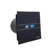   Sapho Cata E-100 Gth Bk automatikus ventilátor 4/8 W, fekete 00900602