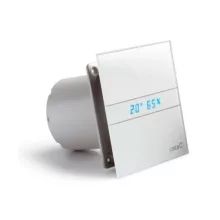   Sapho Cata E-120 GTH fürdőszobai ventilátor időkapcsolóval és páraérzékelővel, fehér 00901200