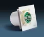 Sapho Cata E-120 GTH fürdőszobai ventilátor időkapcsolóval és páraérzékelővel, fehér 00901200