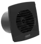 Sapho UC-12 TH fürdőszobai ventilátor időzitővel és páratartalom érzékelővel 12W, fekete 01302200