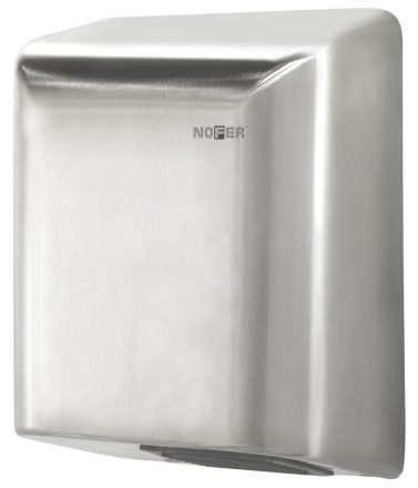 Nofer érintésmentes elektromos kézszárító 220-240V, 2050W, matt inox 01451.S