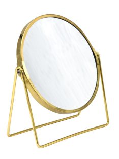   Sapho Ridder Summer álló kozmetikai tükör 16 cm átmérővel, arany 03009024