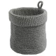 Sapho MALVA kozmetikai textil rendező kosár, szürke 100208