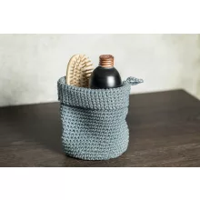   Sapho MALVA kozmetikai textil rendező kosár, azzurro 100262