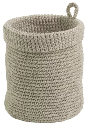 Sapho MALVA kozmetikai textil rendező kosár, tortora 100266