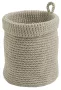 Sapho MALVA kozmetikai textil rendező kosár, tortora 100266