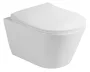 Sapho Avva Rimless Fali WC csésze 53x36 cm, fehér 100314