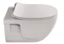 Sapho Brilla RIMLESS fali kerámia WC csésze 36,5x53 cm, matt latte 100614-114