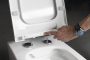 Sapho Garcia Duroplast WC-ülőke, SoftClose, fehér/króm 100727