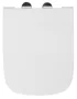 Sapho Garcia Duroplast WC-ülőke, SoftClose, fehér/króm 100727