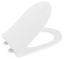 Sapho AVVA SLIM WC-ülőke, soft close, króm/fehér 100787