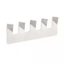 Bemeta Niva több ágú fogas 180x68x22 mm, inox 101106045