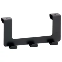 Bemeta Dark fogas ajtóra 175x87x34 mm, matt fekete kivitelben