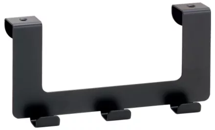 Bemeta Dark fogas ajtóra 175x87x34 mm, matt fekete kivitelben