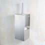 Bemeta Niva fali WC kefetartó 115x370x110 mm, inox 101113091