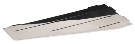Bemeta Cytro fugába építhető polc 300x2x135 mm, polírozott kivitelben