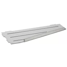 Bemeta Cytro fugába építhető polc 300x15x135 mm, csiszolt kivitelben