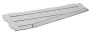 Bemeta Cytro fugába építhető polc 300x15x135 mm, csiszolt kivitelben