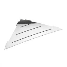   Bemeta Cytro fugába építhető polc 297x2x210 mm, polírozott 101302421