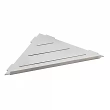   Bemeta Cytro fugába építhető polc 297x15x210 mm, csiszolt 101302435