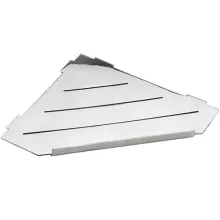  Bemeta Cytro fugába beépíthető sarok polc 297x210 mm, polírozott 101302451