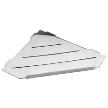 Bemeta Cytro fugába beépíthető sarok polc 297x210 mm, polírozott kivitelben