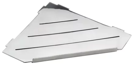 Bemeta Cytro fugába beépíthető sarok polc 297x210 mm, polírozott kivitelben