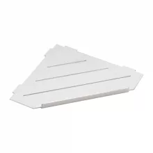   Bemeta Cytro fugába építhető polc 297x15x210 mm, csiszolt 101302455