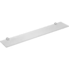 Bemeta Alfa Fali üvegpolc 600x22x125 mm, króm 102402242