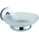 Bemeta Alfa Fali szappantartó 110x60x138 mm, króm 102408023