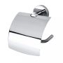 Bemeta Omega jobbos WC papírtartó fedéllel 140x155x80 mm, króm 104112012R