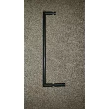   Bemeta Dark törölközőtartó üvegajtóra 620 mm, matt fekete 104204320