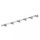 Bemeta Neo fali fogas 410x28x40 mm, matt inox 104606115