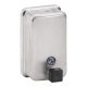 Bemeta Hotel fali szappanadagoló 850 ml, inox 105109035