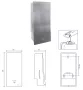 Bemeta Hotel Szappanadagoló 800 ml inox 106109085