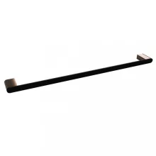   Bemeta Galla törölközőtartó 600x20x60 mm, matt fekete/réz 108104040