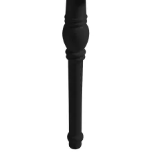   Sapho Kerasan Retro mosdó láb 105001-hez, matt fekete 108331