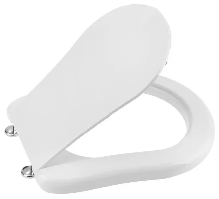 Sapho Kerasan Retro WC-ülőke, Soft close, fehér/króm 108901
